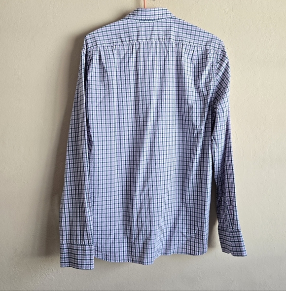 J.crew Mens Checkered Button Up Long Sleeve Shirt Size Large - Picture 5 of 9